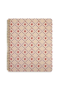 ban.do Cherry Hearts Rough Draft Large Notebook