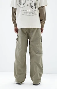 Pacsun Blake Extreme Baggy Jeans Carpenter Olive