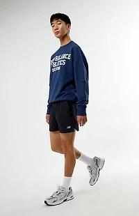 New Balance Navy Varsity Crew Neck Sweatshirt