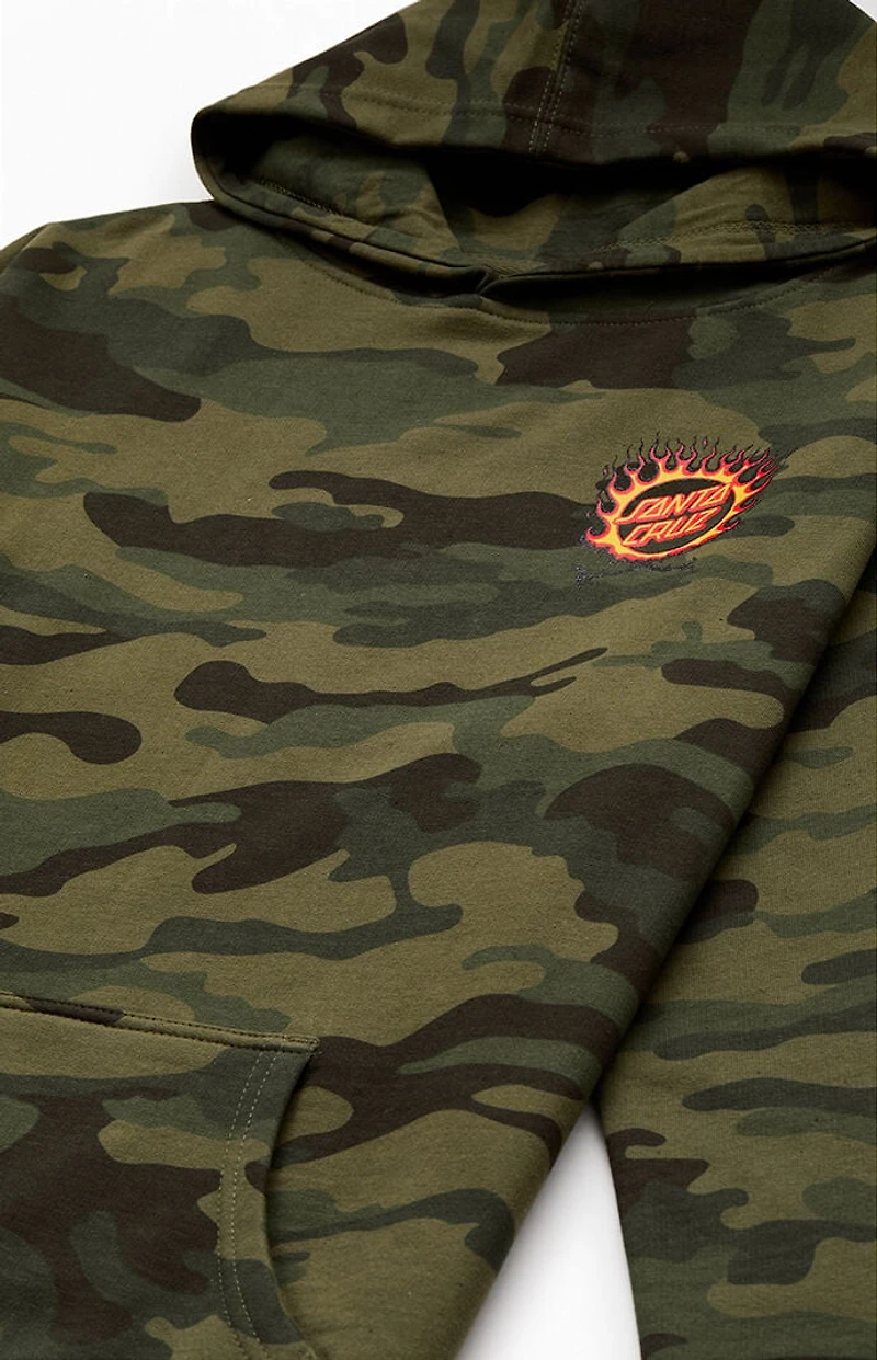 Santa Cruz Kids Camo Forging Dot Hoodie