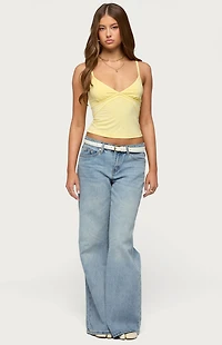 Edikted Evianna Double Tie Back Top