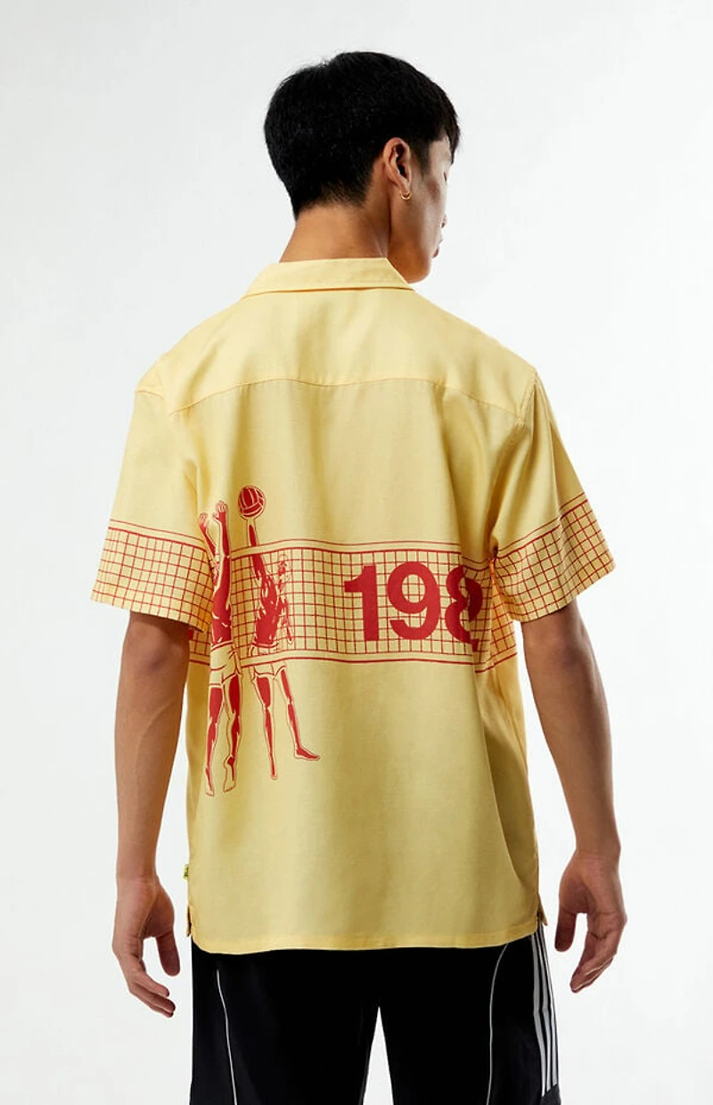 Duvin Design Serving Heat Linen Camp Shirt