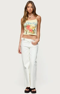 Edikted Hawaii Babe Tank Top