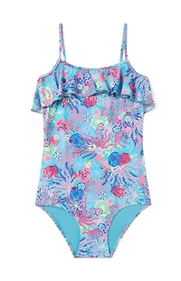 Boardies Kids Coral One Piece Swimsuit