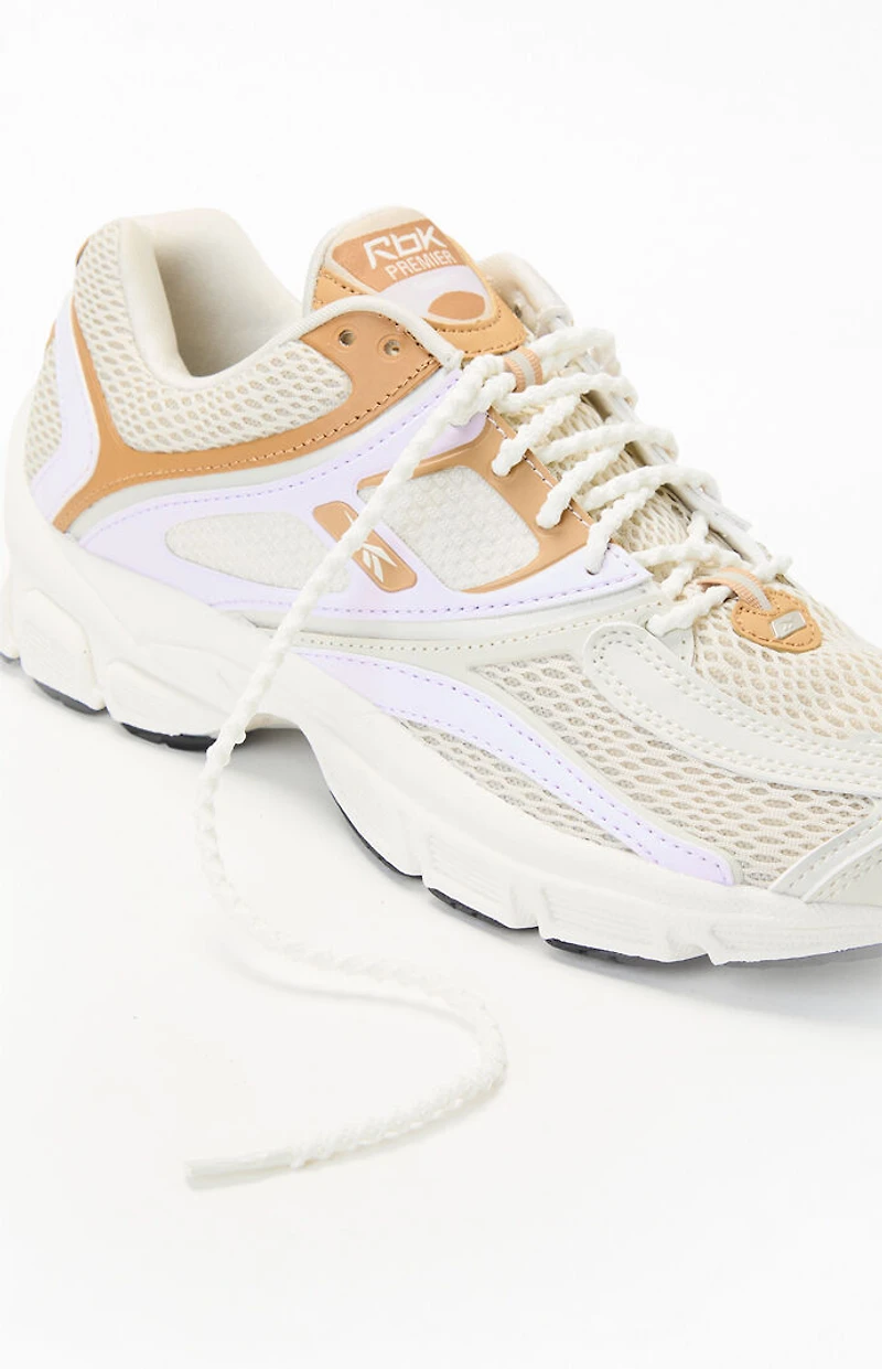 Reebok Women's Cream Premier Trinity Sneakers