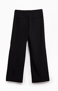 FIELD OF STUDY by Pacsun Black Kane Wide Leg Baggy Trousers