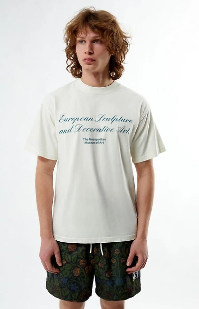 The Met x PacSun Cream ESDA T-Shirt