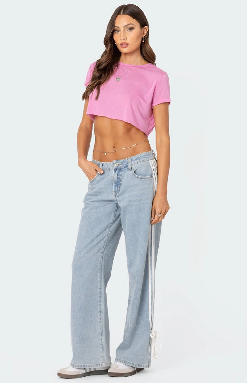 Edikted Seville Cropped T-Shirt