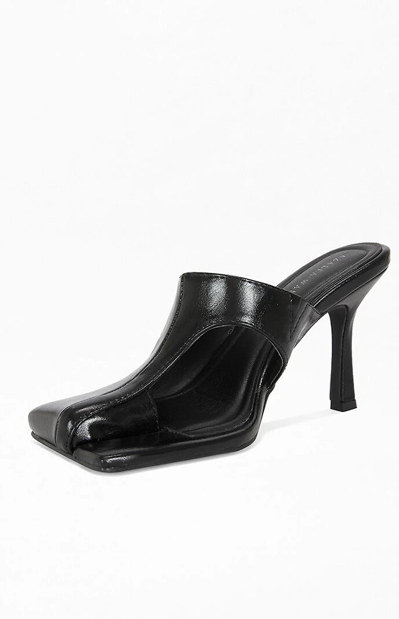 AZALEA WANG Women's Jonene Black Stiletto Pumps