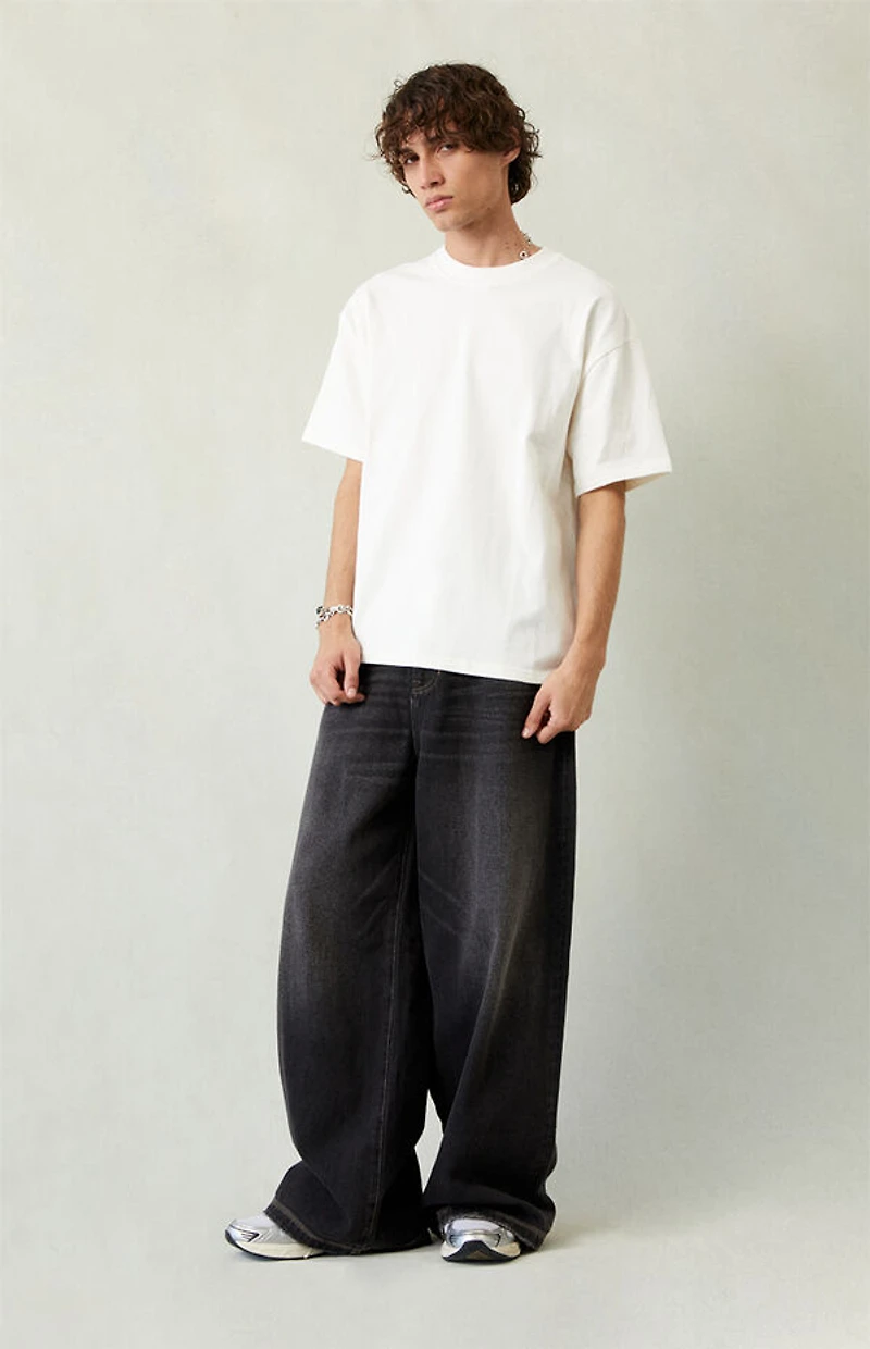 Pacsun Ryder Ultra Baggy Jeans Black Tinted
