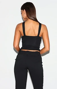 Tiger Mist Finch Halter Top