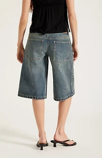 Pacsun Peyton Extreme Jorts Dark Blue