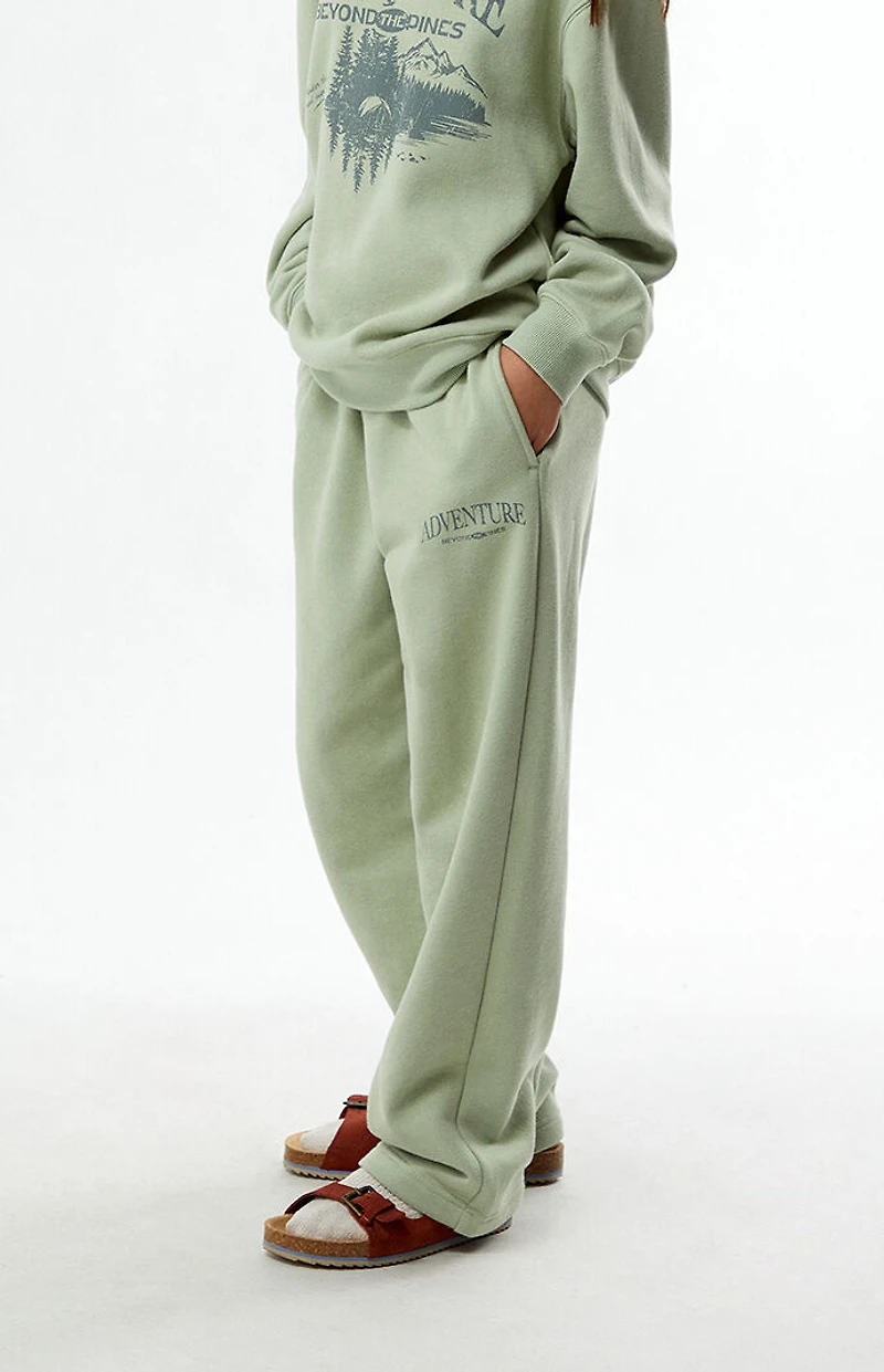 Pacsun Kids Sage Adventure Baggy Sweatpants