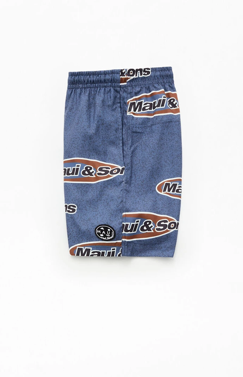 Maui & Sons Flying Disc 6.5" Swim Trunks
