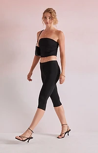 Beverly and Beck Solid Capri Pants