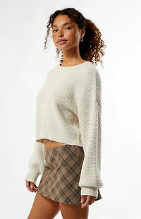 Your Favorite Snug Waffle Knit Sweater