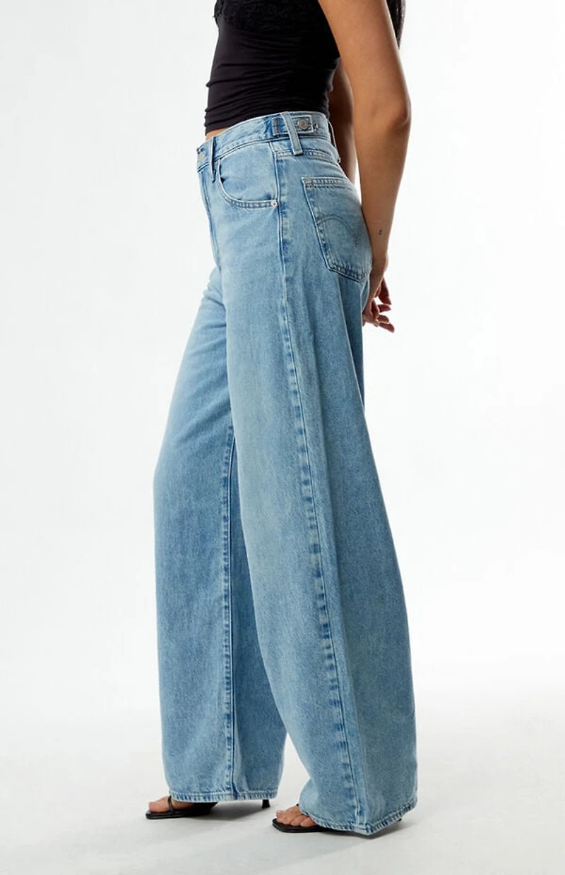 Levi's Light Indigo Cinch Baggy Jeans