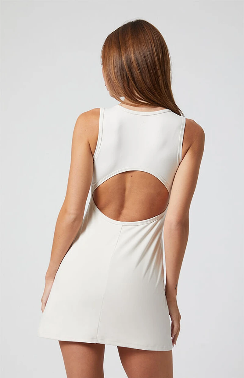 PAC 1980 WHISPER Active Ivory Ellewood Mini Dress