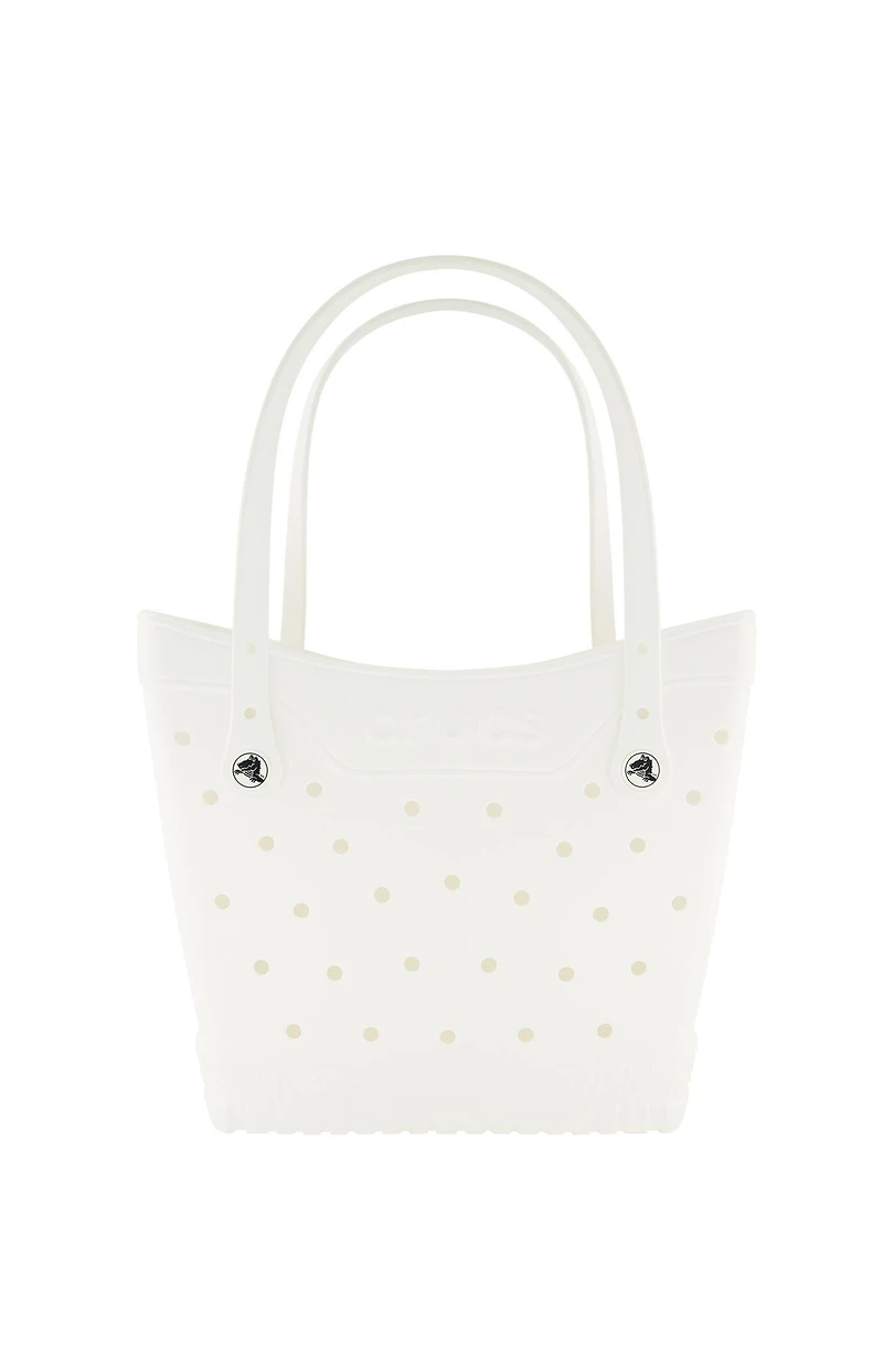 Crocs White Medium Classic Tote Bag