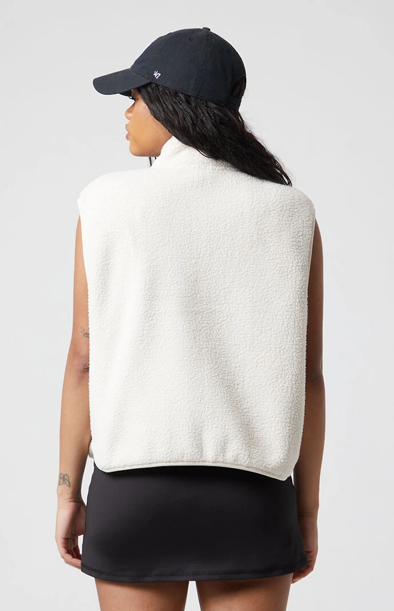 PAC 1980 Active Ski Fleece Back Track Sherpa Vest