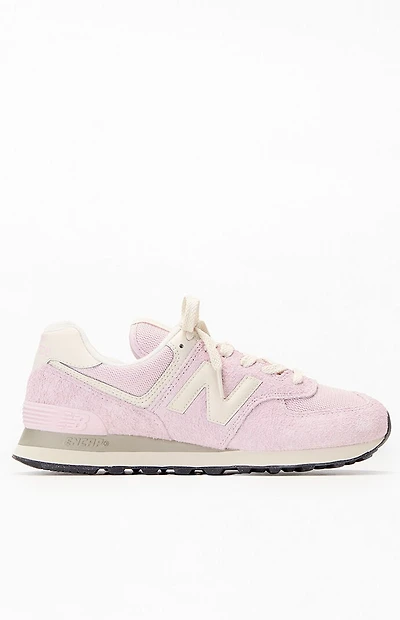 New Balance Women's Light Pink 574 Sneakers