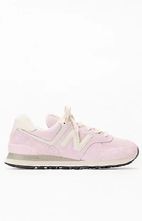 New Balance Women's Light Pink 574 Sneakers