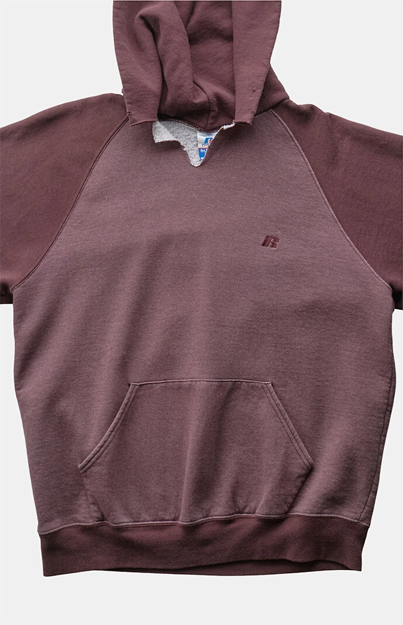 PS VINTAGE 2000s Maroon Russell Hoodie