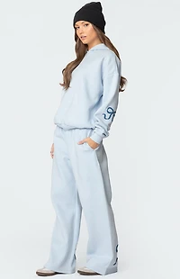 Edikted Bonney Bow Detail Sweatpants