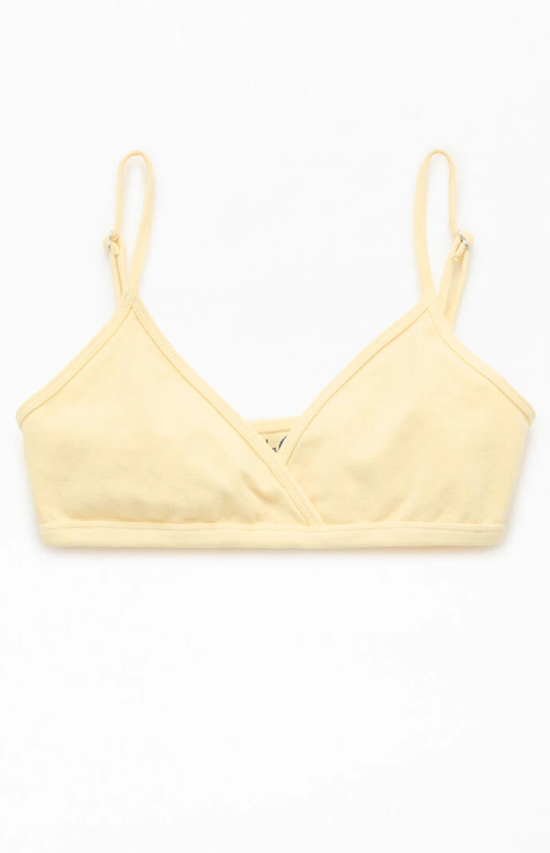John Galt Yellow Polina Bralette