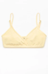 John Galt Yellow Polina Bralette