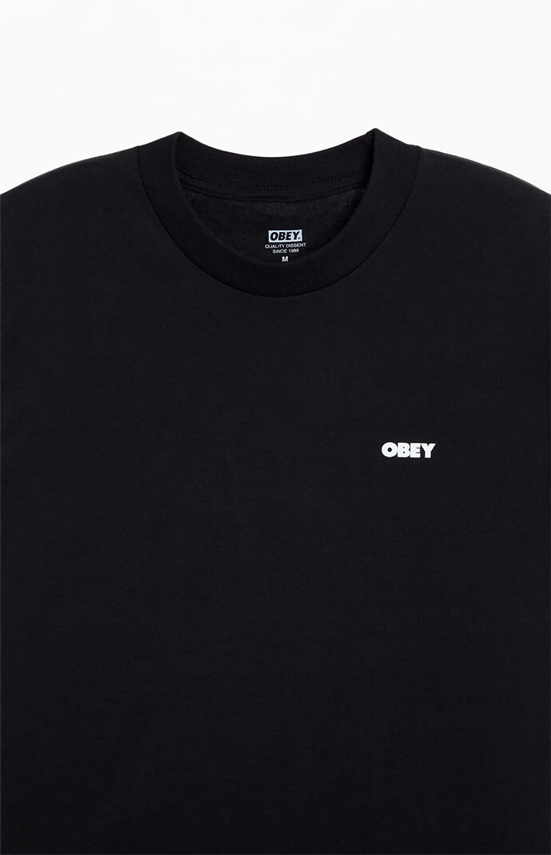 Obey Cropped Icon T-Shirt