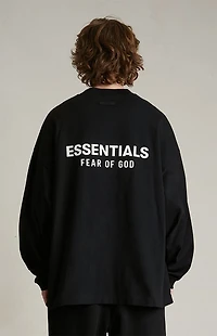 Fear of God ESSENTIALS Black Long Sleeve T-Shirt