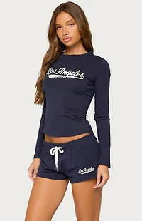 Edikted Cali Long Sleeve T-Shirt