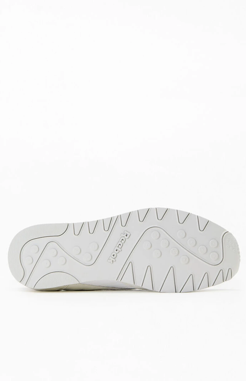 Reebok Light Gray Classic Nylon Vintage Suede Shoes