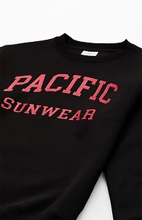 Pacsun Kids Black Crew Neck Sweatshirt