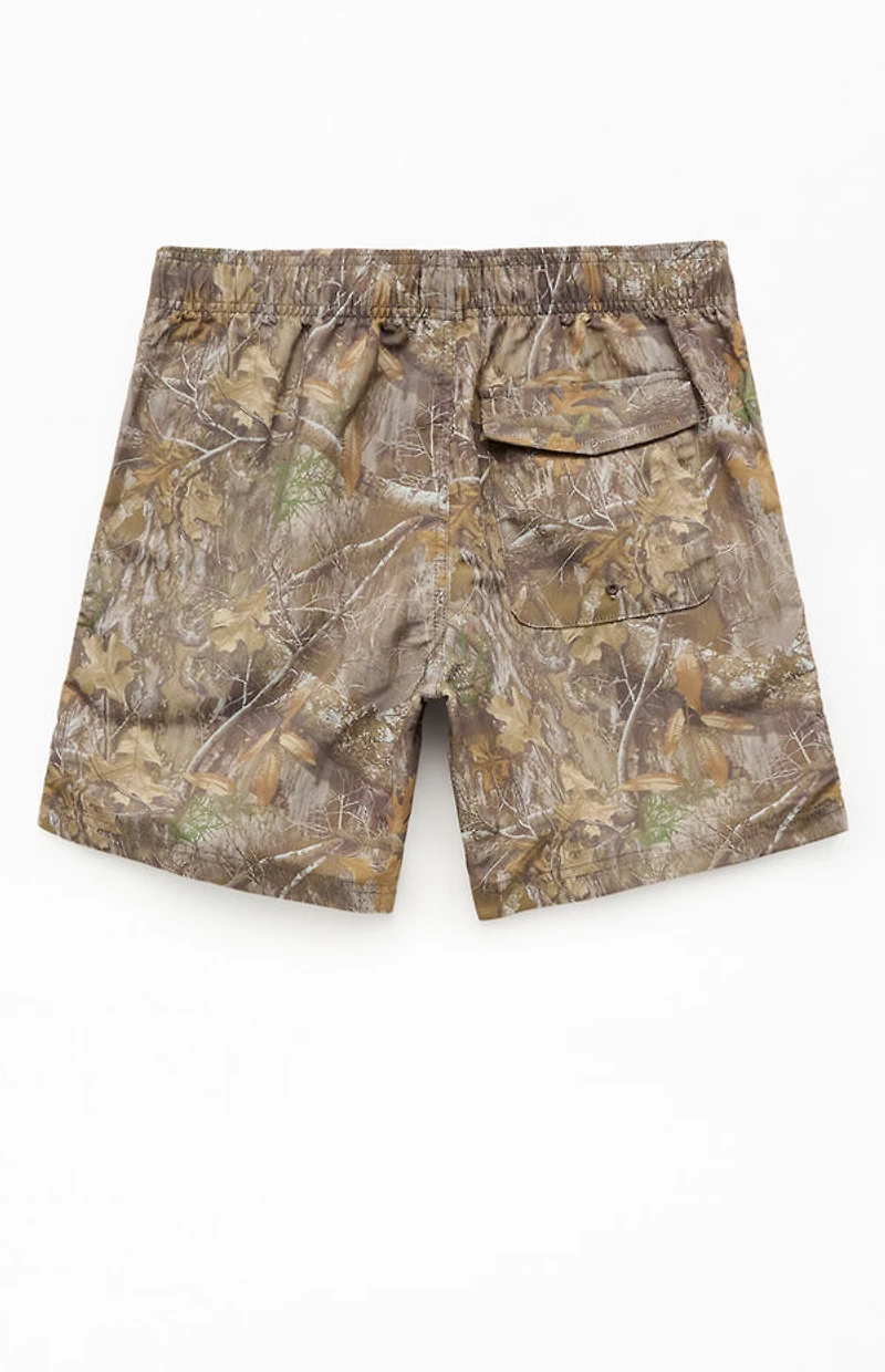 Diamond Cross Ranch Range Camo 5.5" Swim Trunks