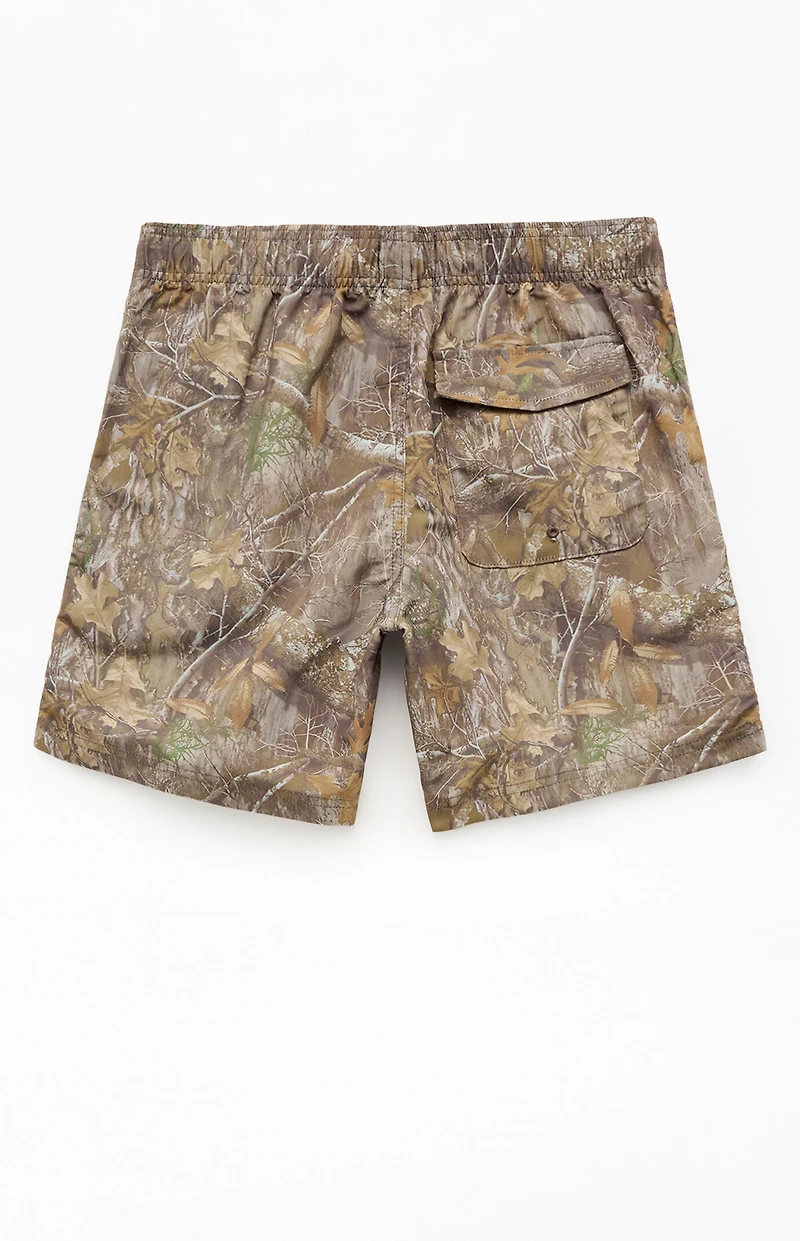 Diamond Cross Ranch Range Camo 5.5" Swim Trunks
