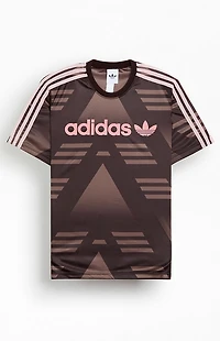 adidas Brown Sponsored Short Sleeve Jersey