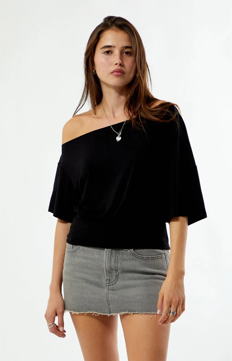 Your Favorite Stacy Cinched Waist Short Sleeve Top