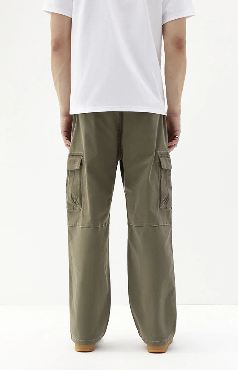 Pacsun Olive Baggy Cargo Pants
