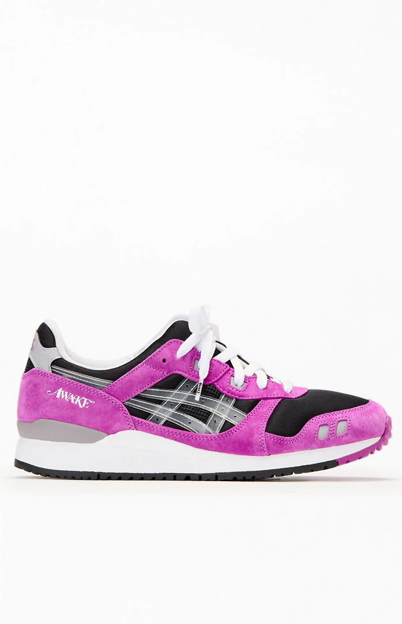 Awake NY x Asics Purple Gel Lyte III OG Shoes