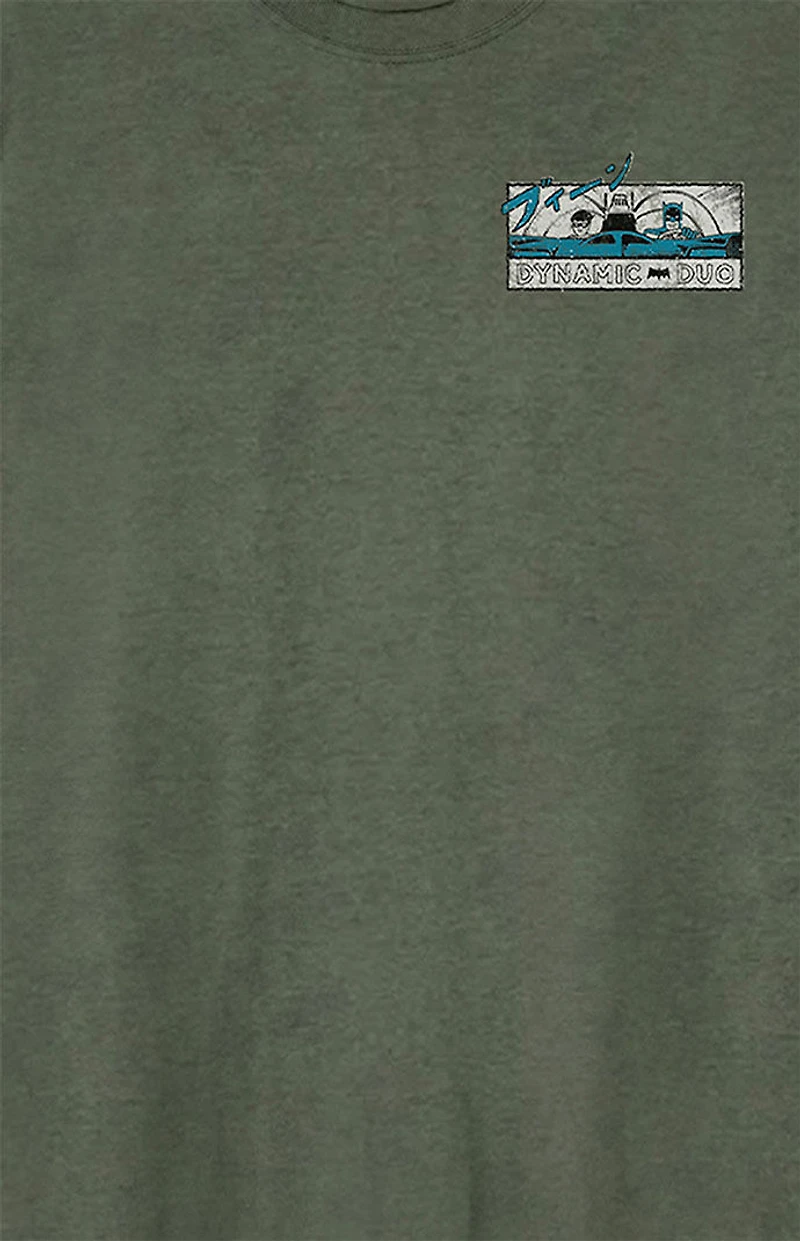 Batmanga Batman & Robin Batmobile T-Shirt