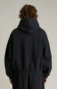 Fear of God ESSENTIALS Black Heavy Fleece Hoodie