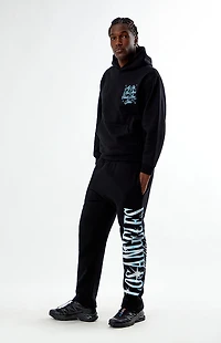Pacsun Chrome Straight Leg Sweatpants