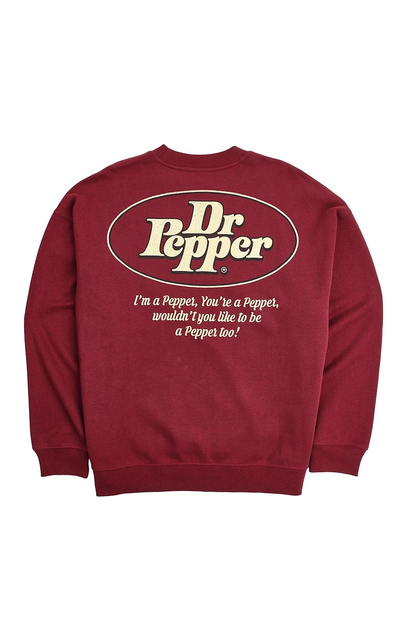 Dr Pepper Crew Neck Sweatshirt