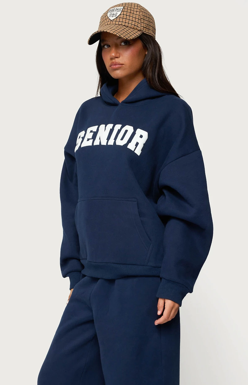 Edikted Senior Girl Oversized Hoodie
