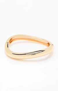 John Galt Gold Bangle Bracelet