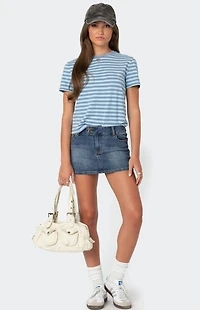 Edikted Callahan Striped T-Shirt