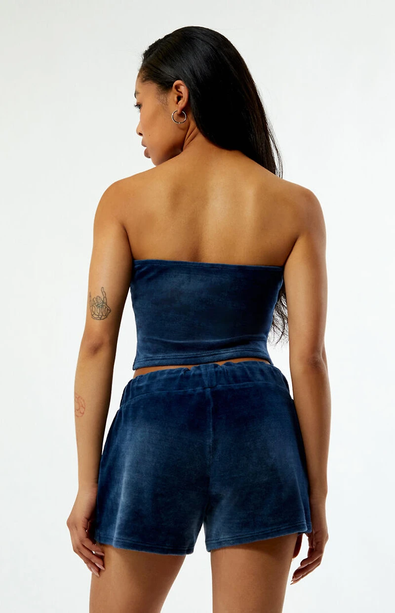Playboy By PacSun Velour Tube Top