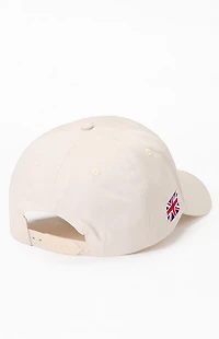 Formula 1 x Pacsun Great Britain Cream Snapback Hat
